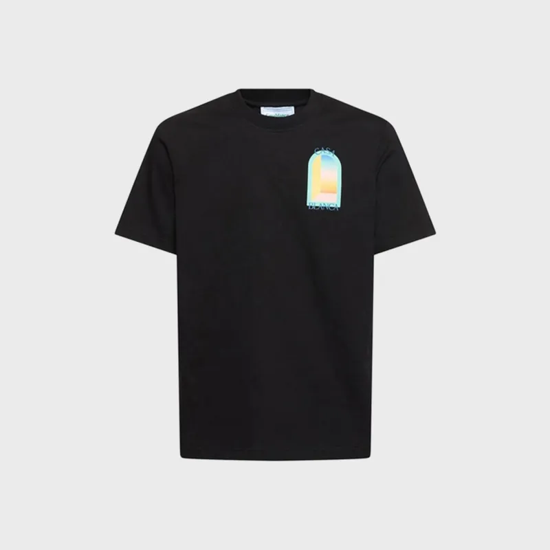 Casablanca L'Arche Classic Tee - Black sold by Kith