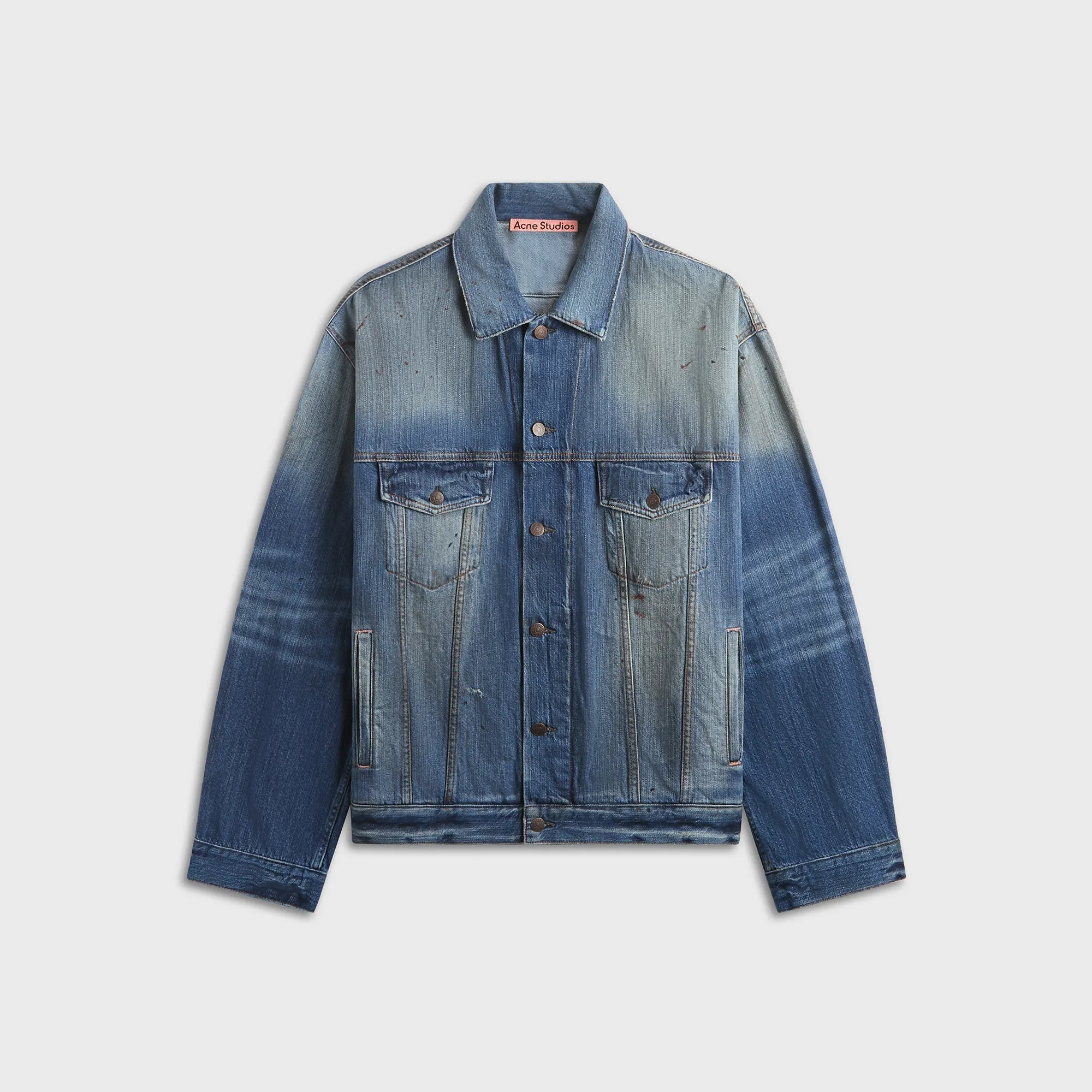 Acne Studios Denim Jacket - Mid Blue sold by Kith