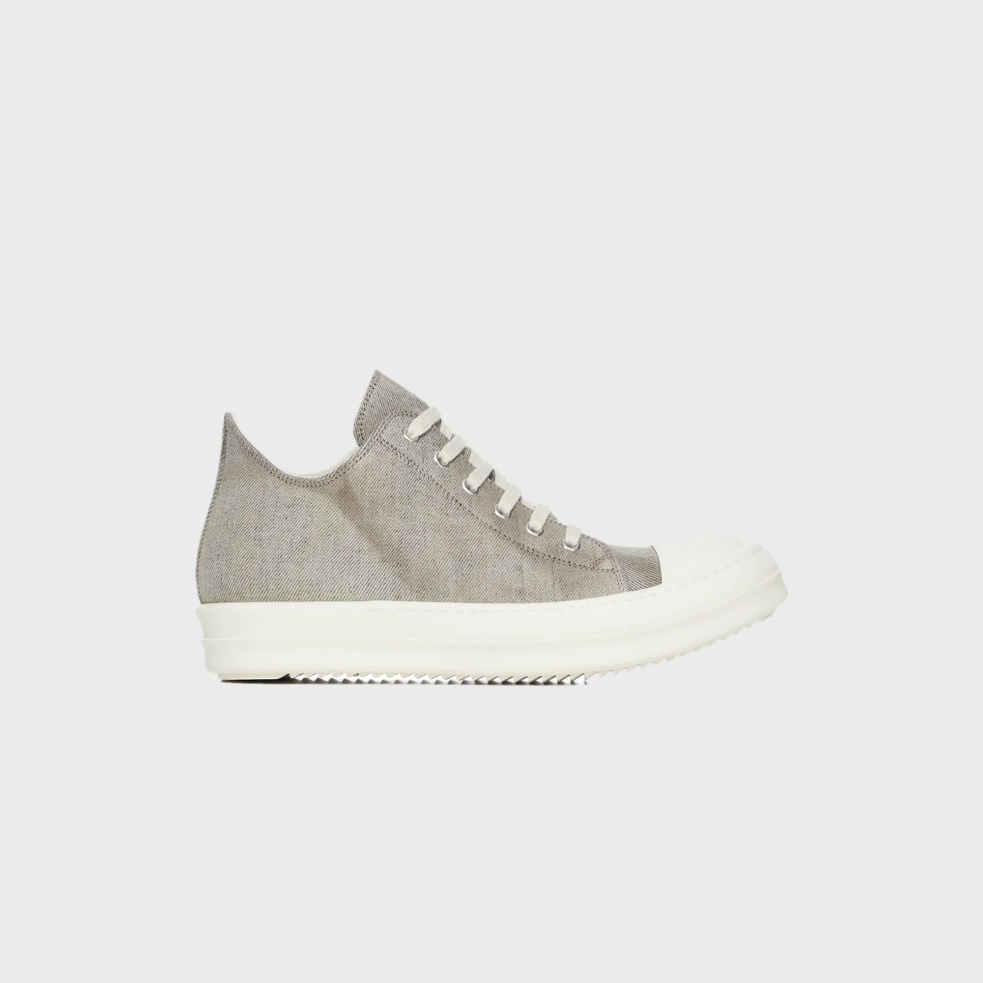 Rick Owens DRKSHDW Scarpe Denim Low - Dust / Milk sold by Kith