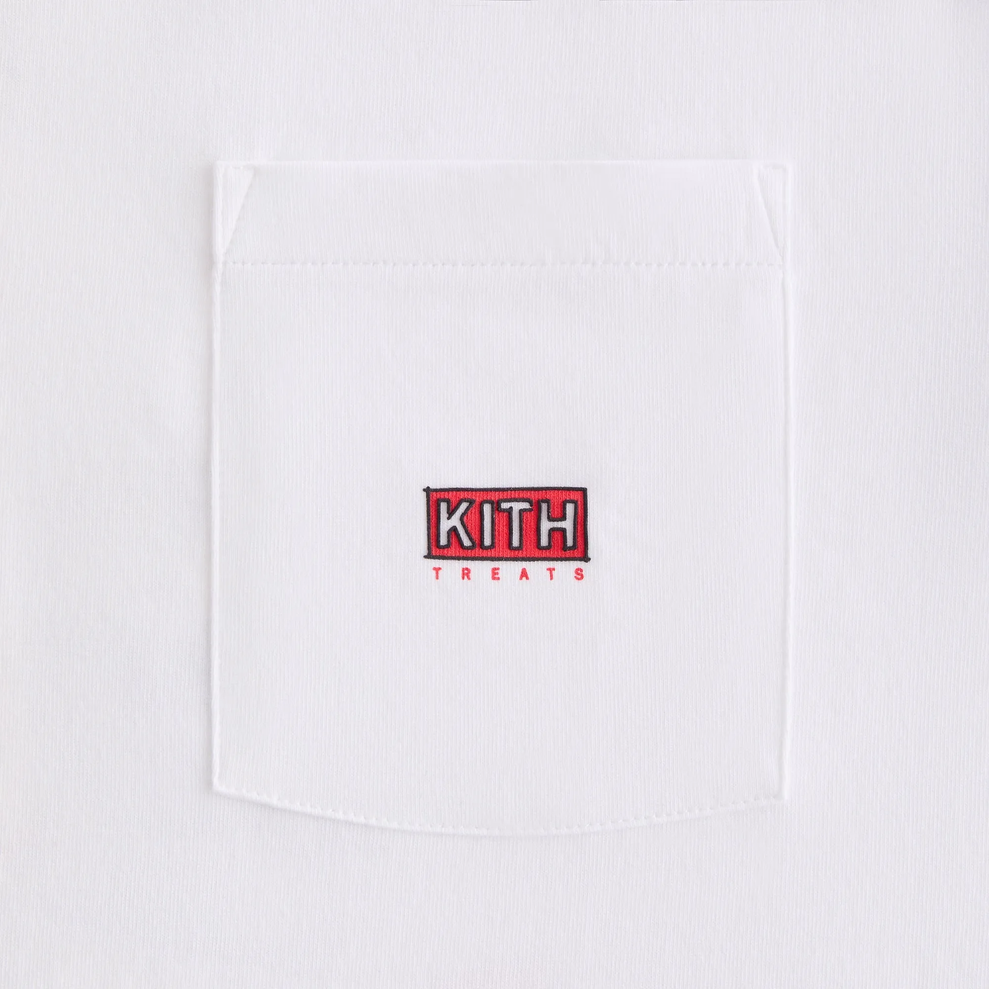 Kith Treats Finish Line Pocket Tee - White sold by Kith product image thumbnail 2