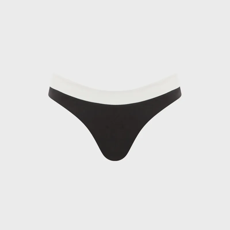 Bond Eye Reversible Rio Brief - Black / Coconut made by Bond-Eye