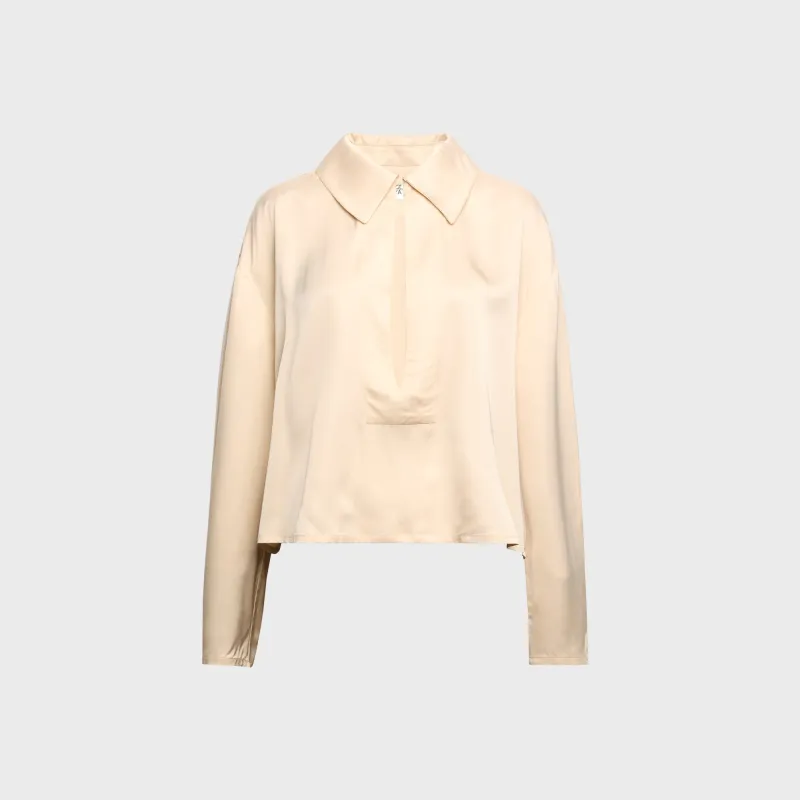 Aya Muse Auren Top - Pale Gold made by Aya Muse