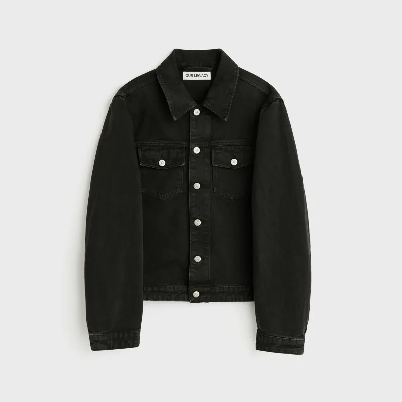 Our Legacy Origin Jacket - Overdyed Highway Black made by Our Legacy