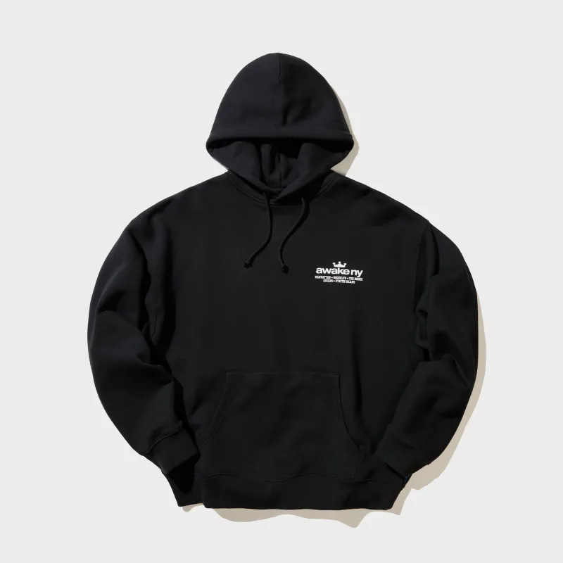 Awake NY Good Everywhere Pullover Hoodie - Black made by Awake