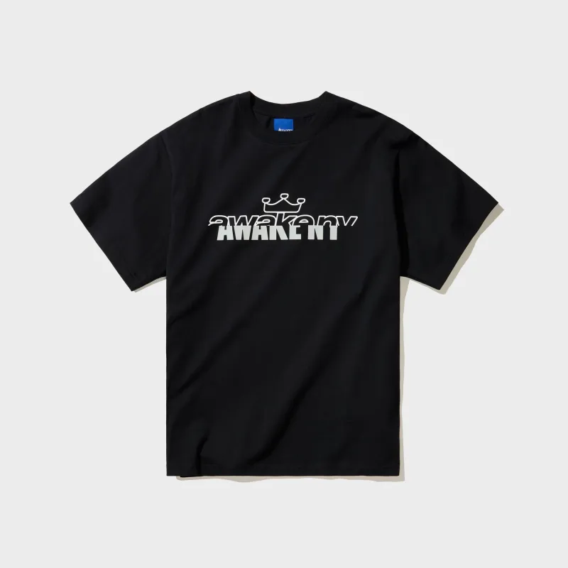 Awake NY Headcrack Champs Tee - Black made by Awake