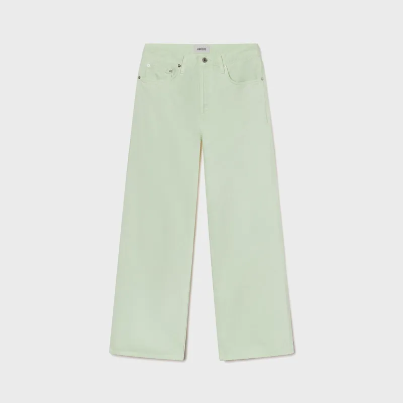 Agolde Arc Jean - Mint Cream made by Agolde
