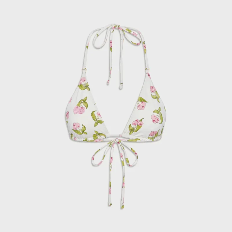 Frankies Bikinis Grace Beaded Top - Cherry Picked made by Frankie's Bikinis