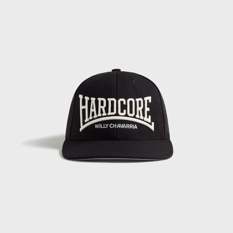 Willy Chavarria Hardcore Cap - Black made by Willy Chavarria