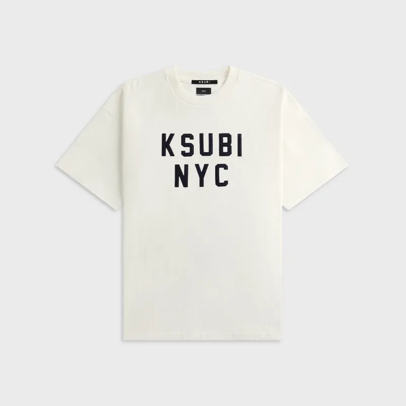 Ksubi NYC Ekcess Short Sleeve Tee - White made by Ksubi