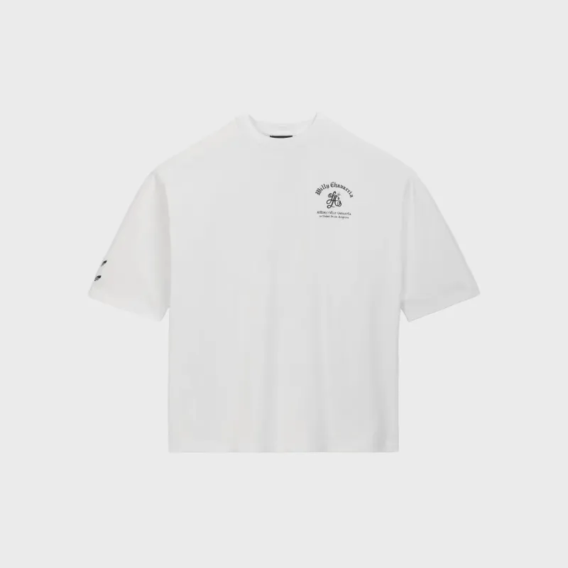 adidas x Willy Chavarria LA Short Sleeve Tee - Off White made by Adidas