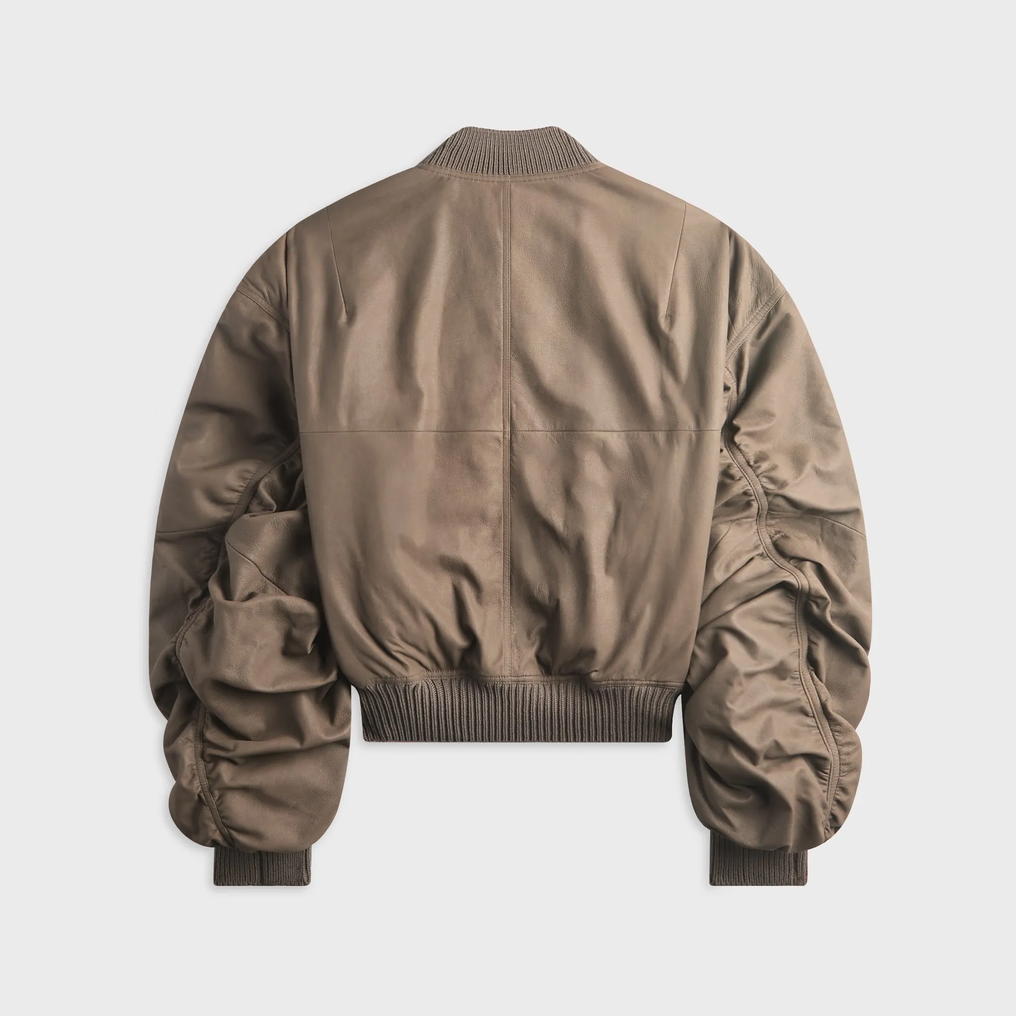 Rick Owens Secchia Flight Bomber Jacket - Dust sold by Kith product image thumbnail 2