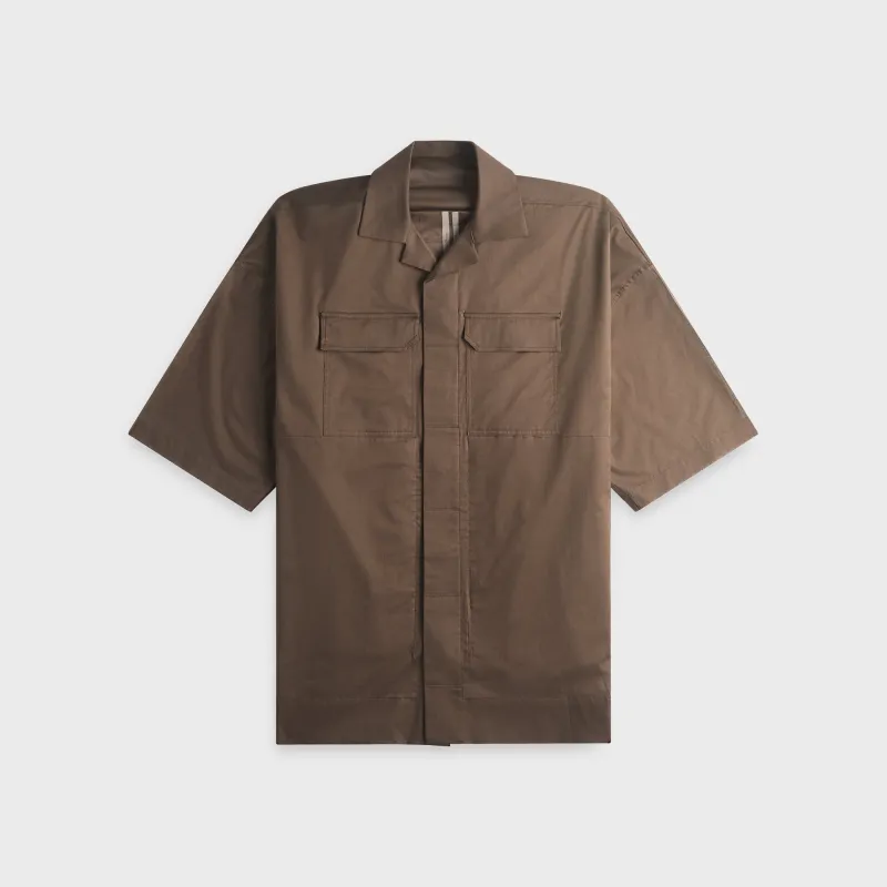 Rick Owens Magnum Tommy Shirt - Dark Dust made by Rick Owens