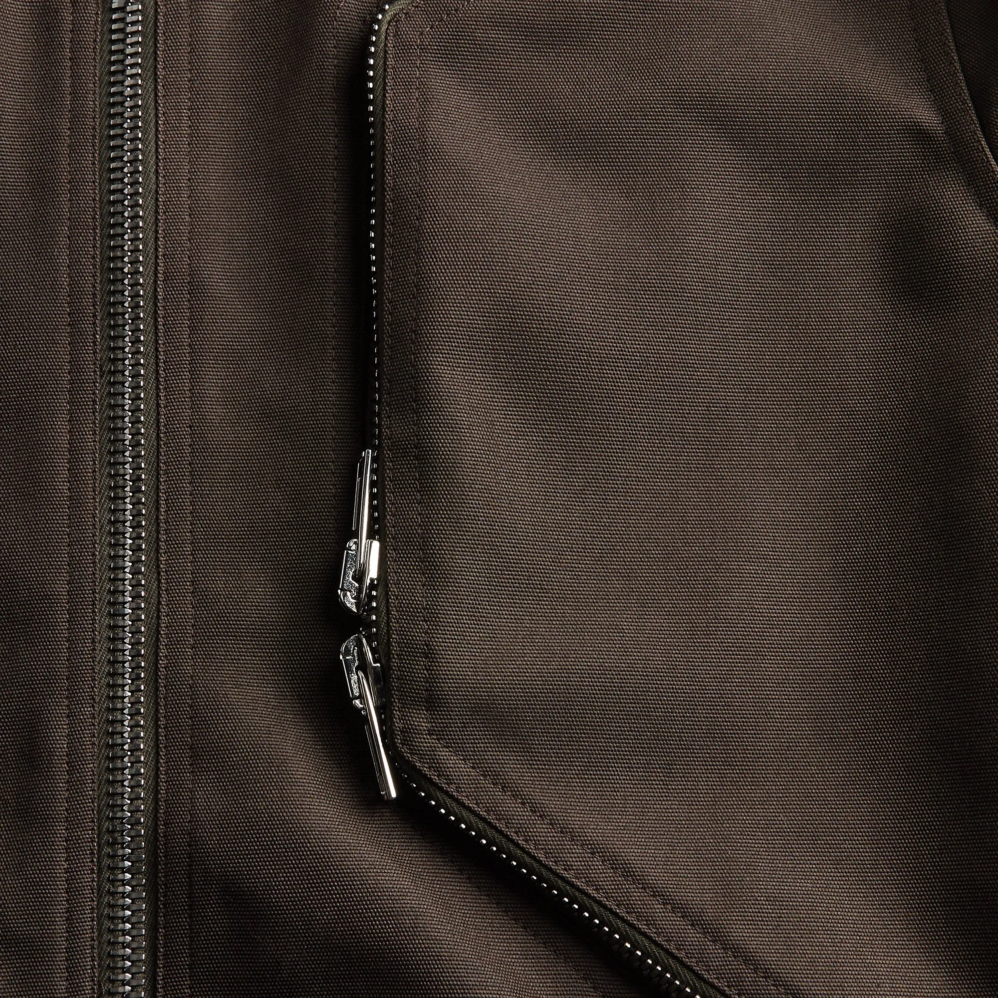 Rick Owens Heizer Flight Bomber Jacket - Dark Dust sold by Kith product image thumbnail 3