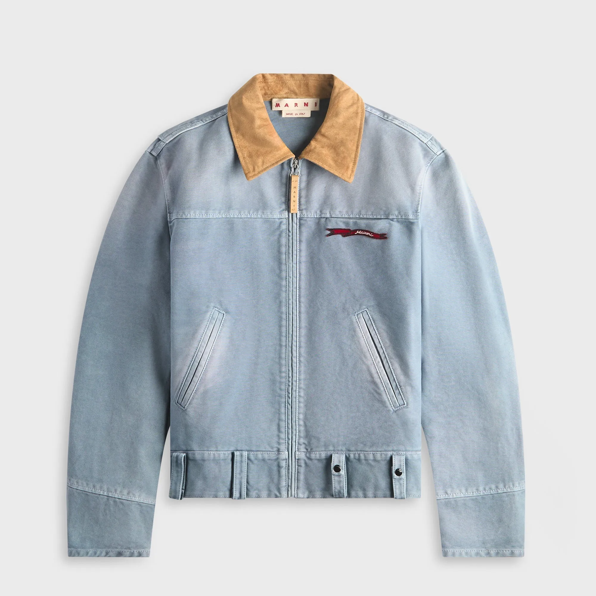 Marni Canvas Jacket - Blue sold by Kith
