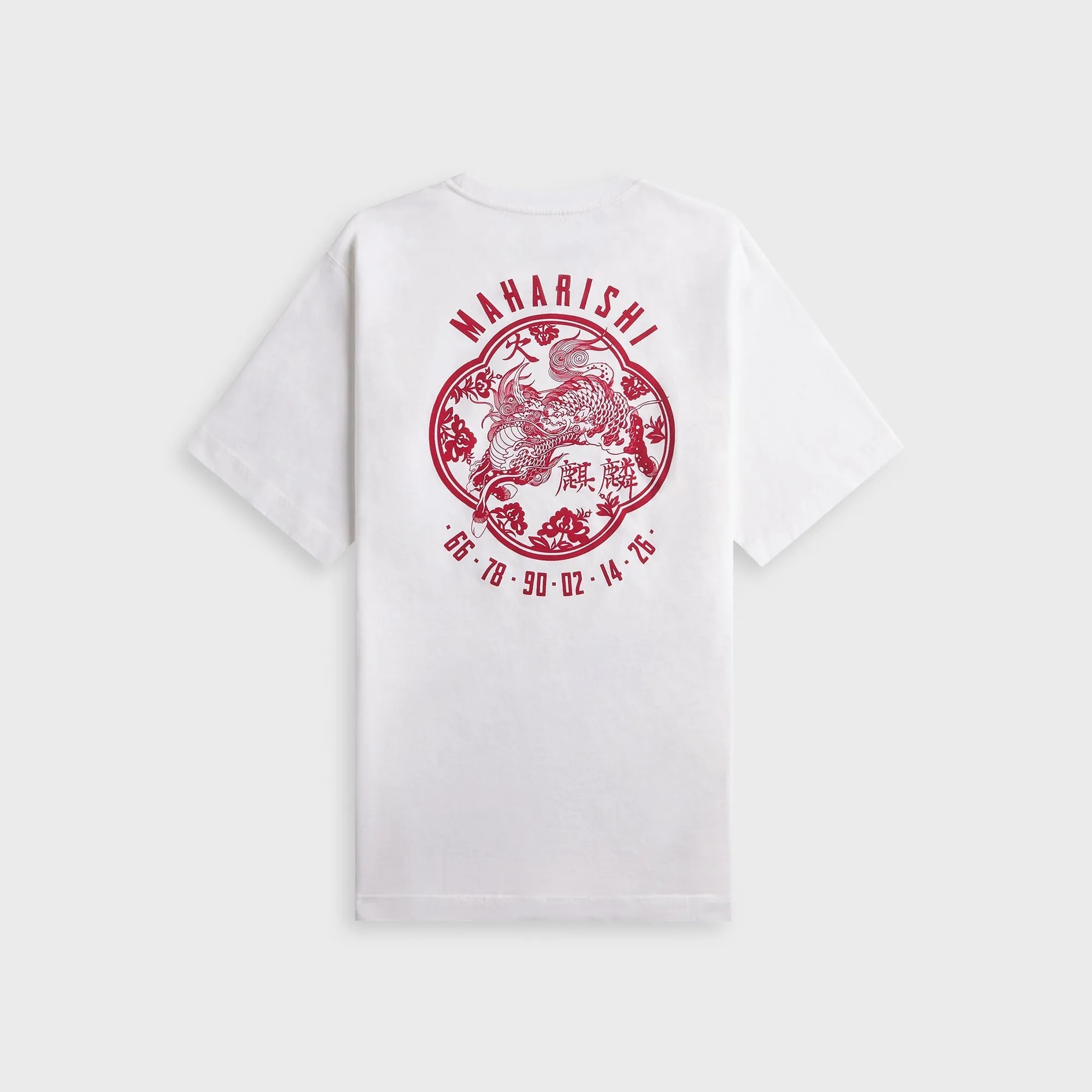 Maharishi 7238 Paper Cut Kirin Tee - White sold by Kith product image thumbnail 2