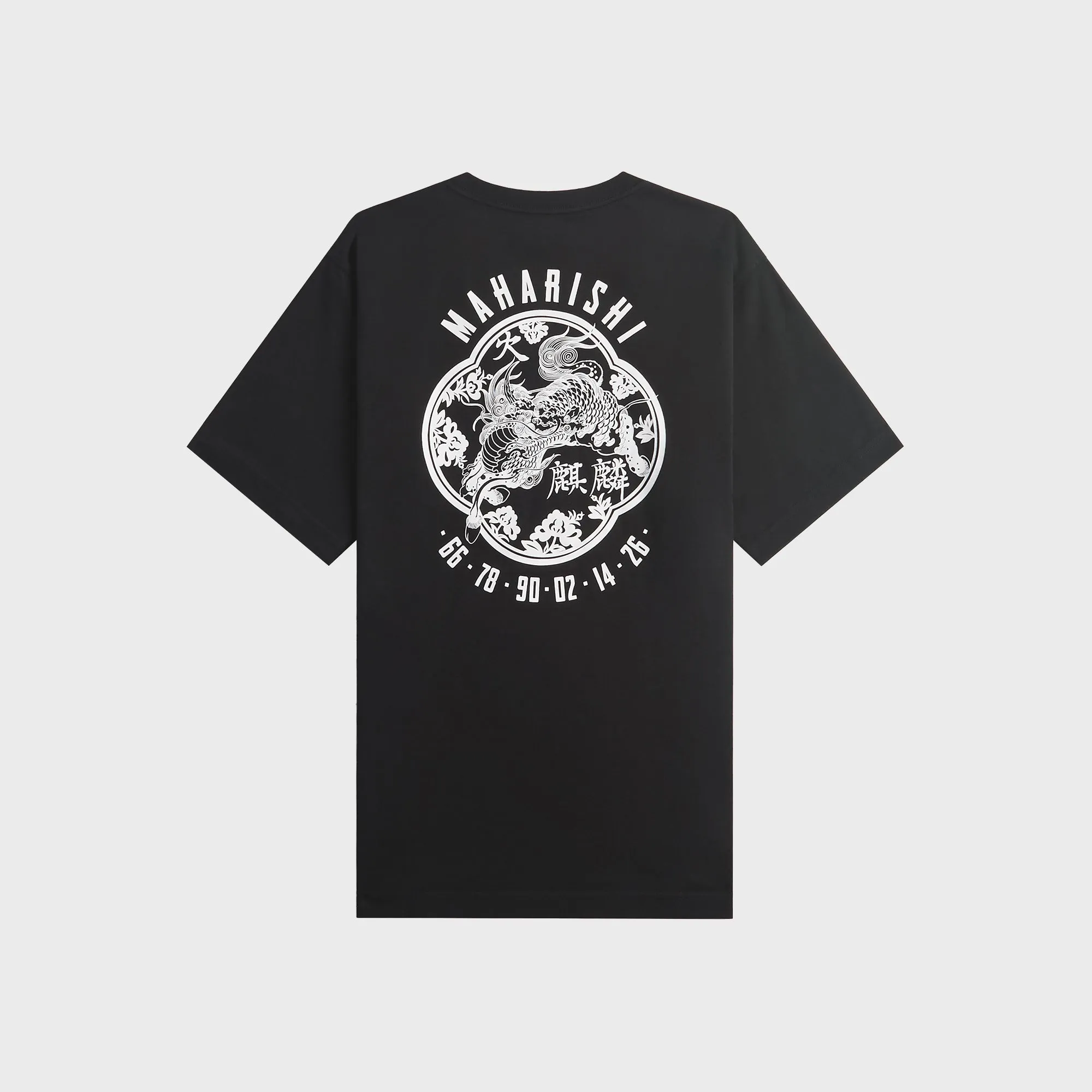 Maharishi 7238 Paper Cut Kirin Tee - Black sold by Kith product image thumbnail 2