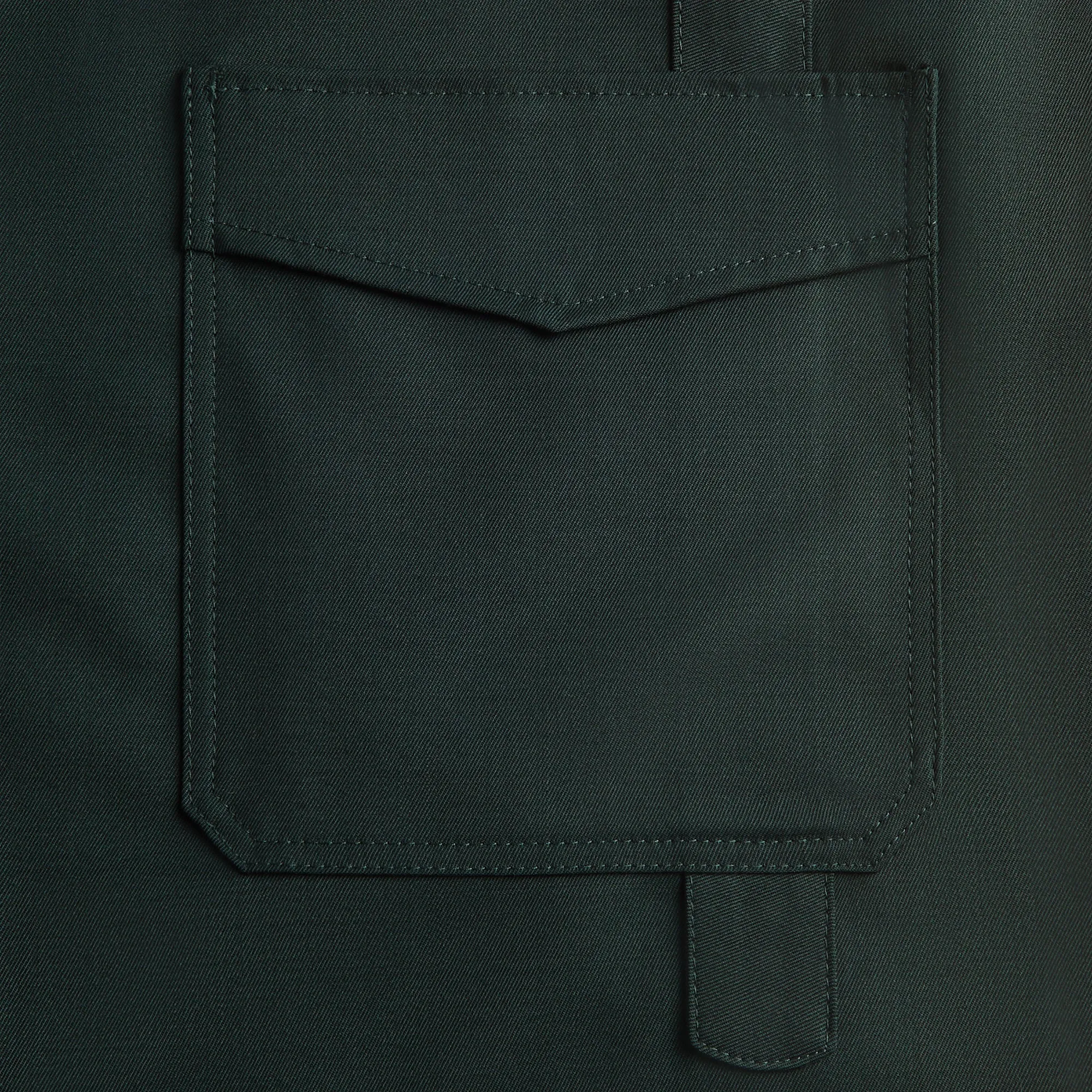 Kiko Kostadinov Light Wool Kyan Short - Scarab sold by Kith product image thumbnail 3