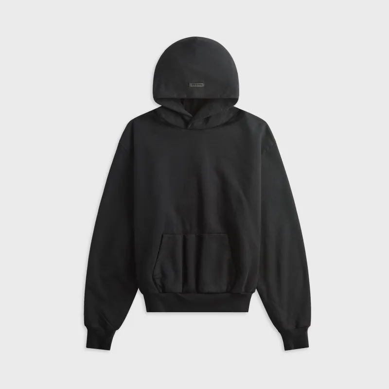 Fear Of God Sunfaded Classic Half Raglan Hoodie - Black made by Fear of God