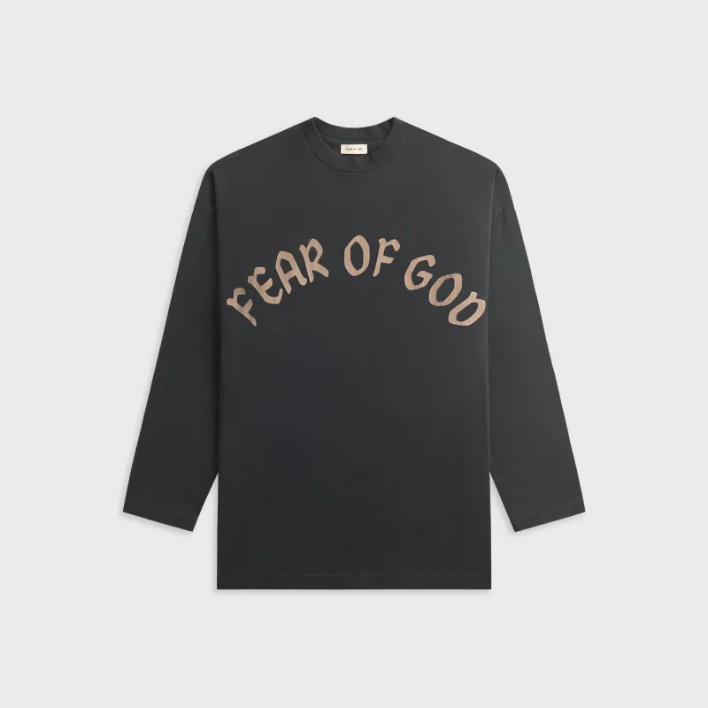 Fear of God F OF G Long Sleeve Tee - Black made by Fear of God