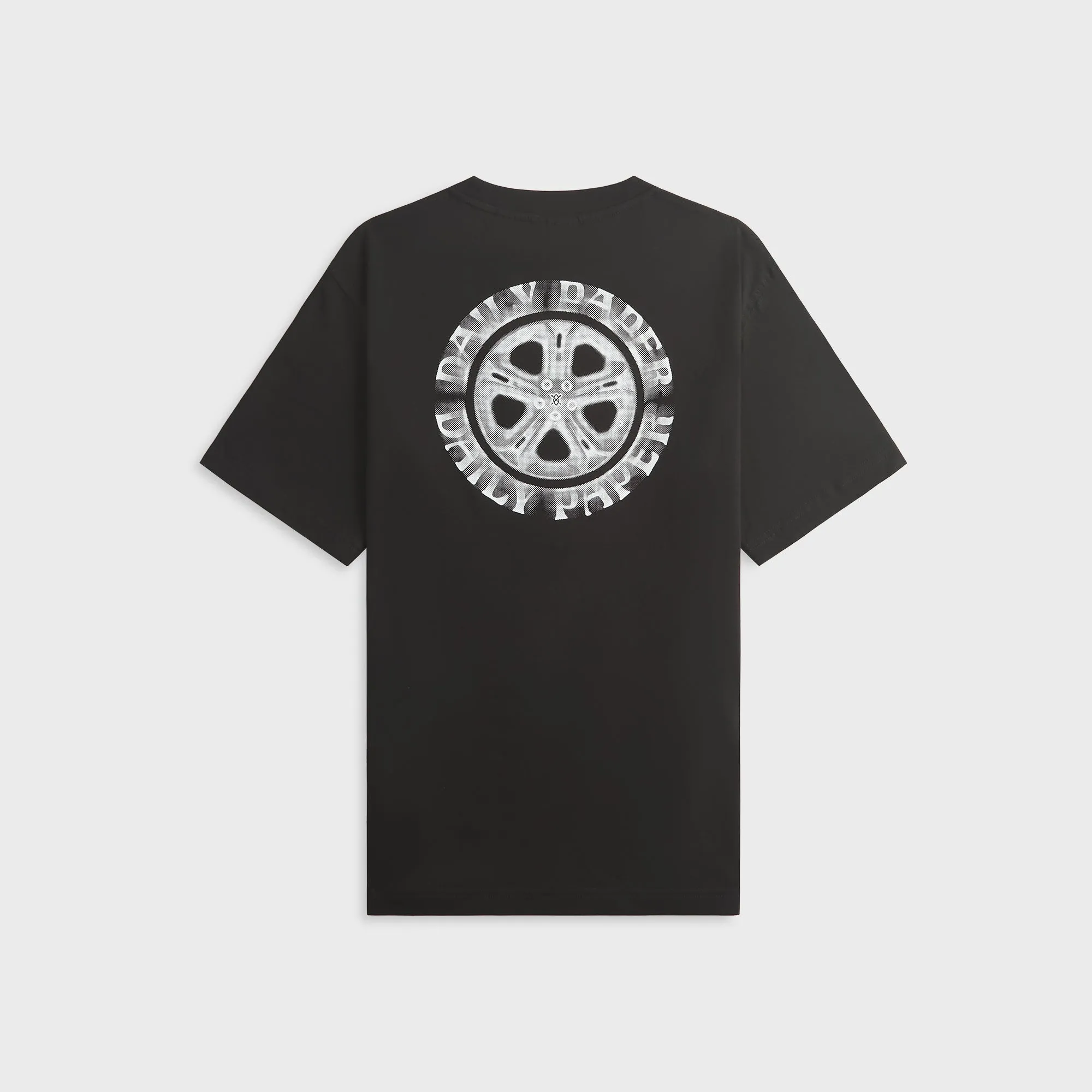 Daily Paper Wheel Short Sleeve Tee - Black sold by Kith product image thumbnail 2