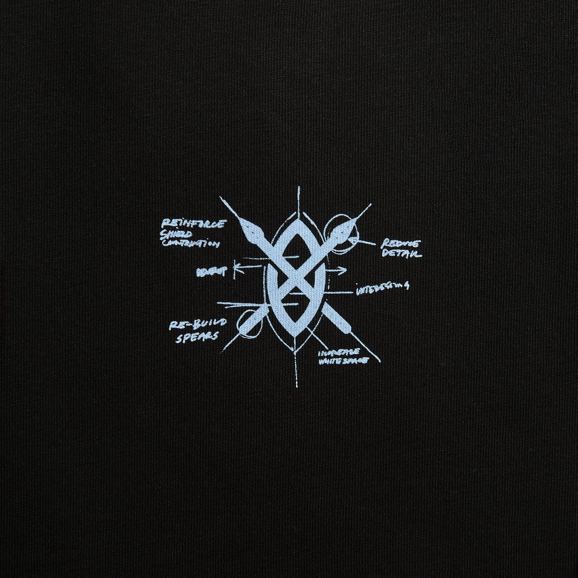 Daily Paper Shield Evolution Short Sleeve Tee - Black sold by Kith product image thumbnail 3