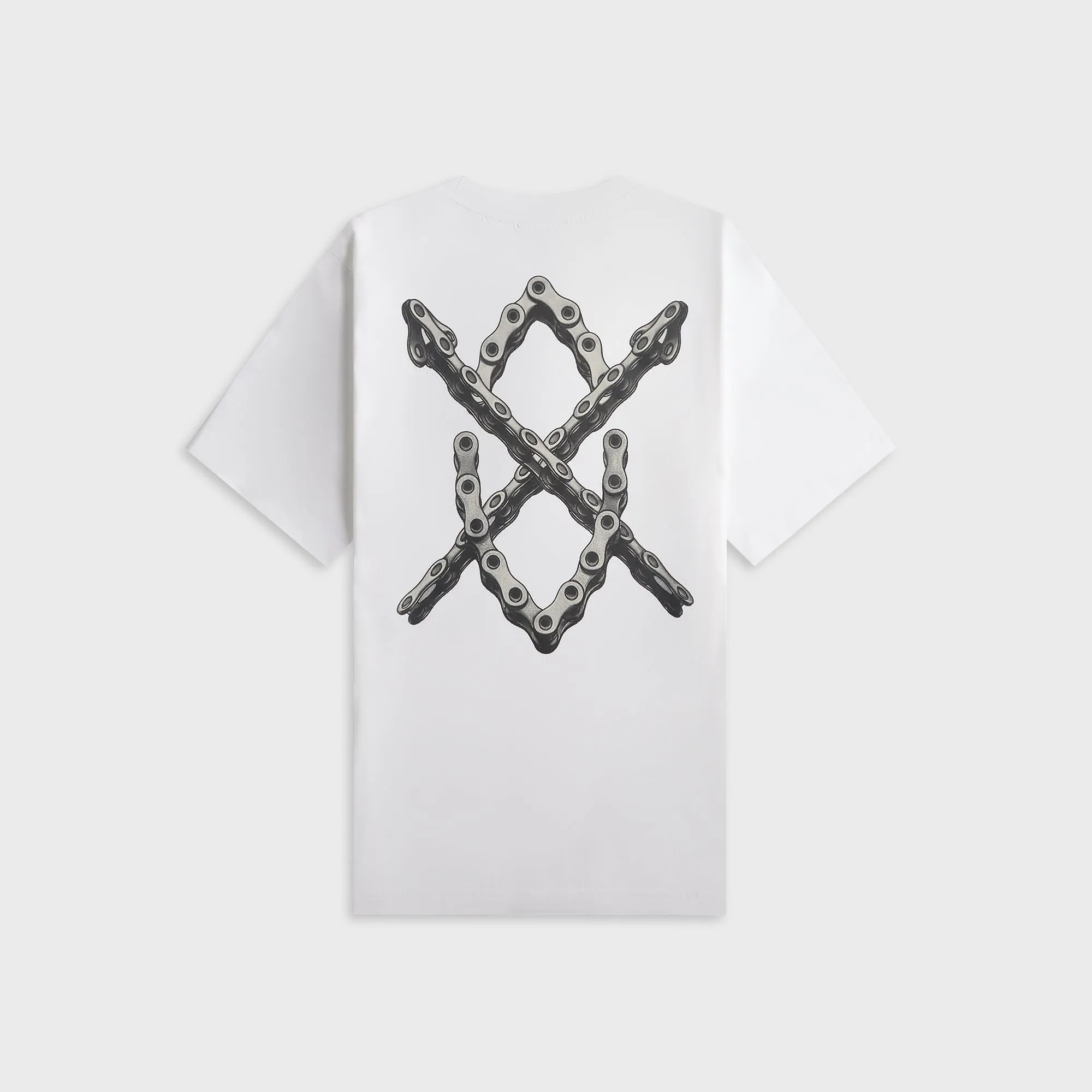 Daily Paper Chain Shield Short Sleeve Tee - White sold by Kith product image thumbnail 2