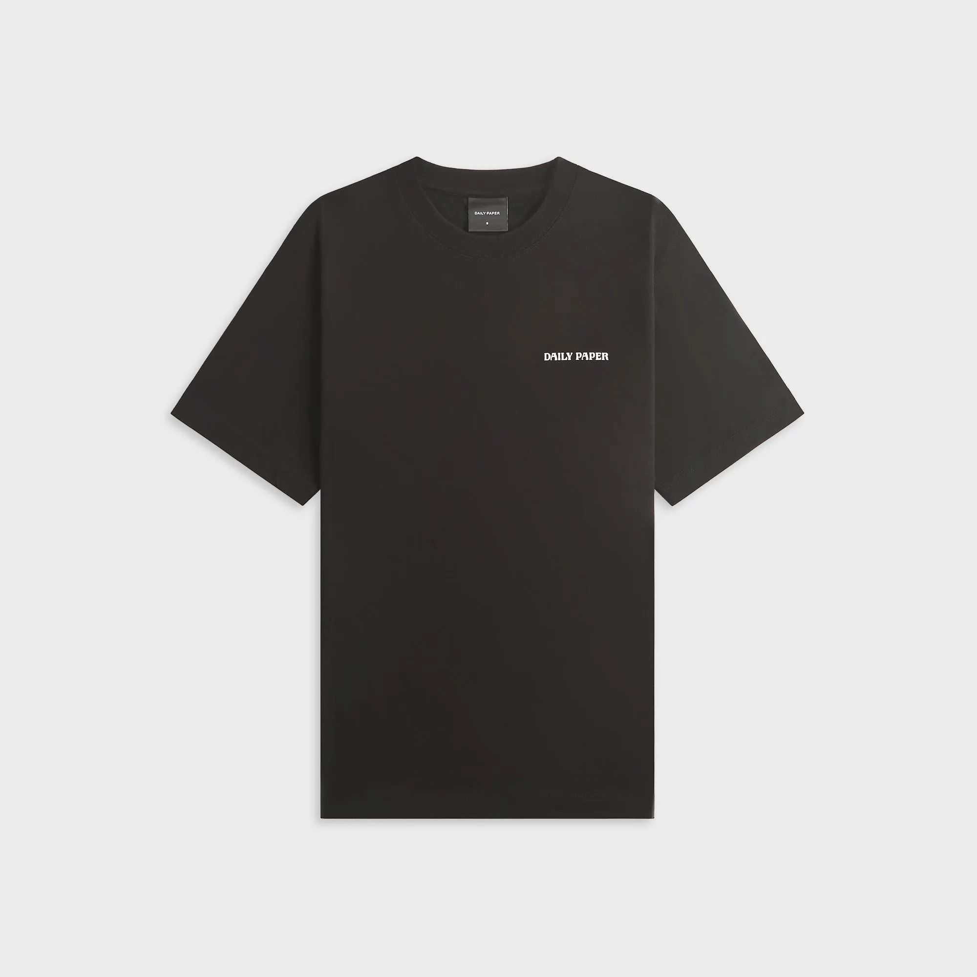 Daily Paper Chain Shield Short Sleeve Tee - Black sold by Kith