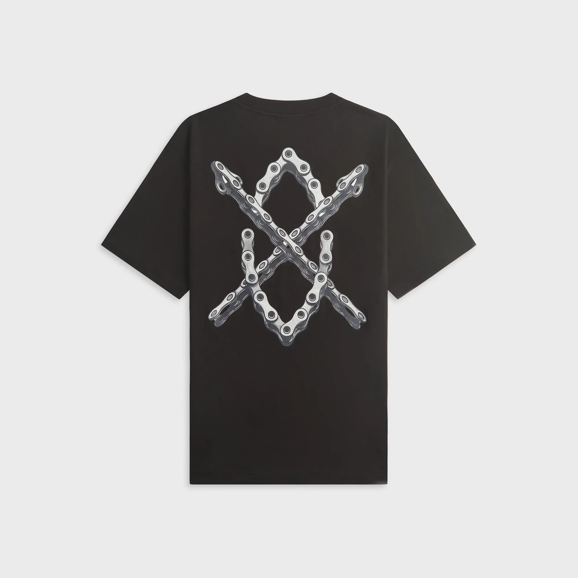 Daily Paper Chain Shield Short Sleeve Tee - Black sold by Kith product image thumbnail 2