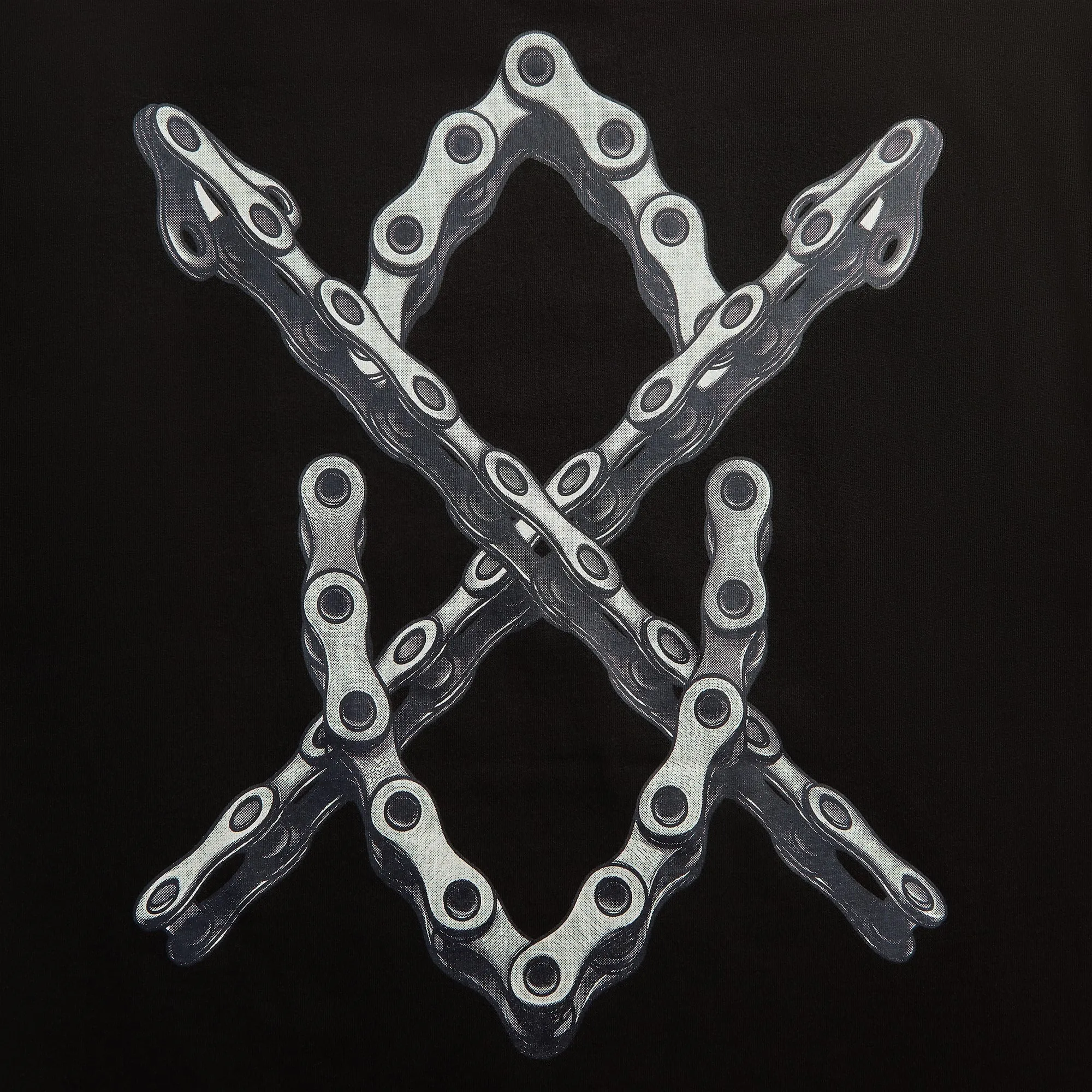 Daily Paper Chain Shield Short Sleeve Tee - Black sold by Kith product image thumbnail 3