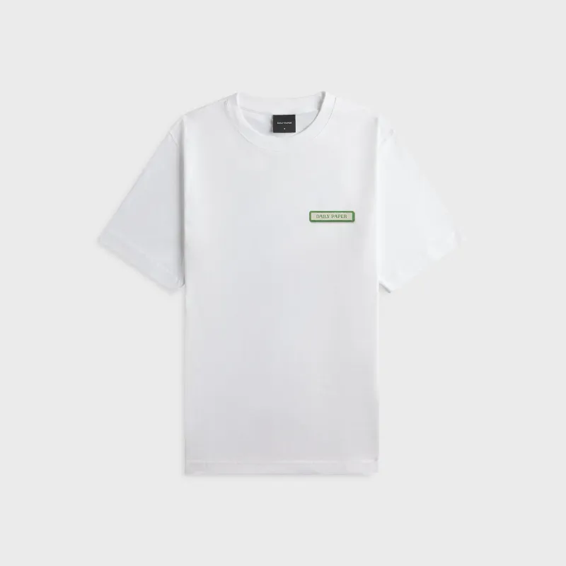 Daily Paper Air Freshener Shield Tee - White made by Daily Paper