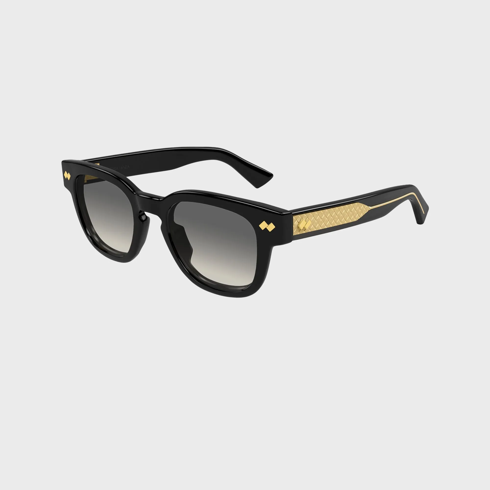 Bottega Veneta BV1441S Recycled Acetate Sunglasses - Black / Grey sold by Kith product image thumbnail 2