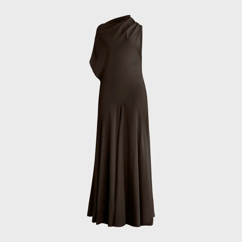 Belle Anna Reverie Dress - Brown made by Belle Anna