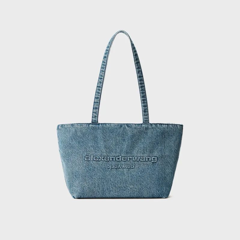 Alexander Wang Punch Medium Tote Bag - Vintage Medium Indigo Denim made by Alexander Wang