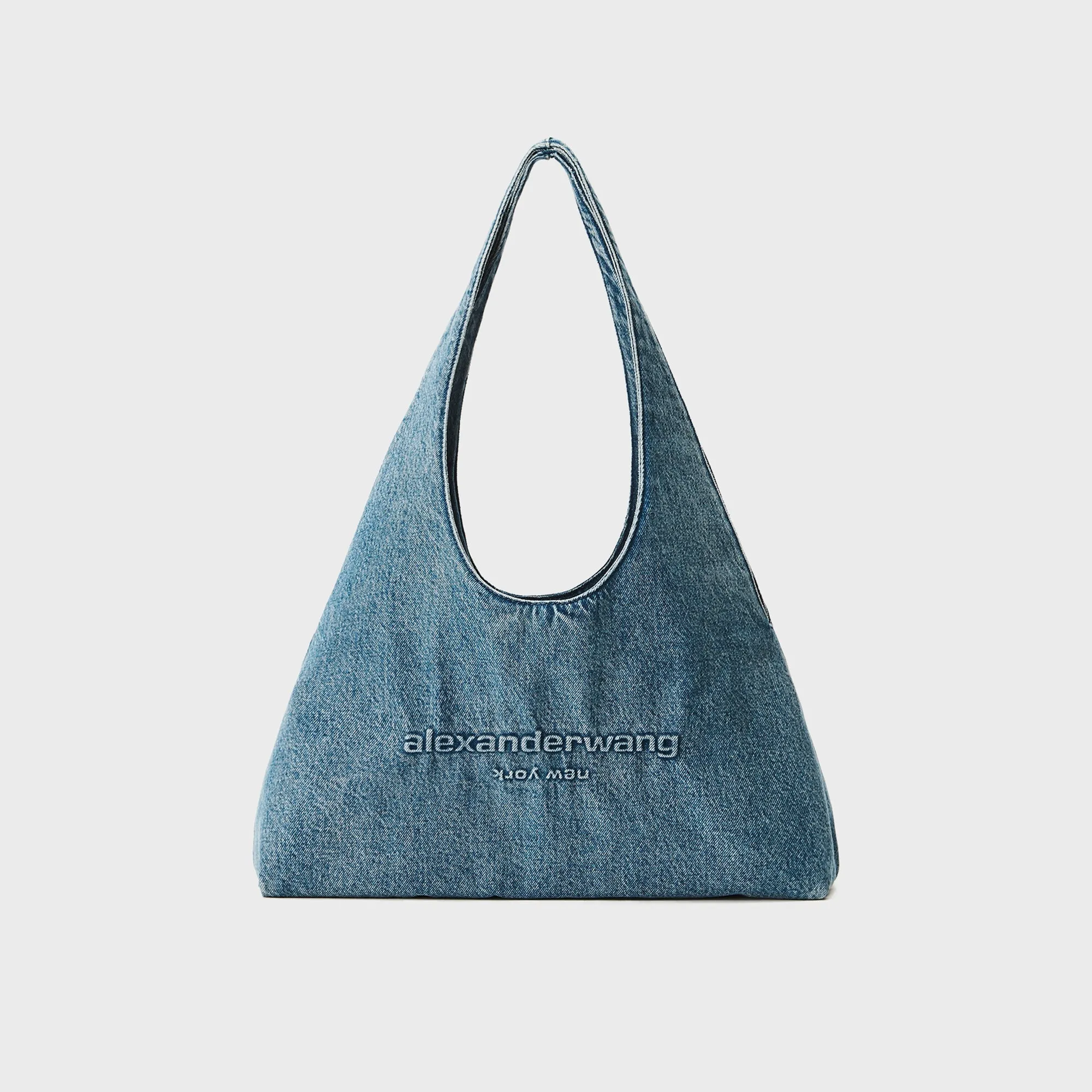 Alexander Wang Pike Medium Hobo Bag - Vintage Medium Indigo Denim sold by Kith