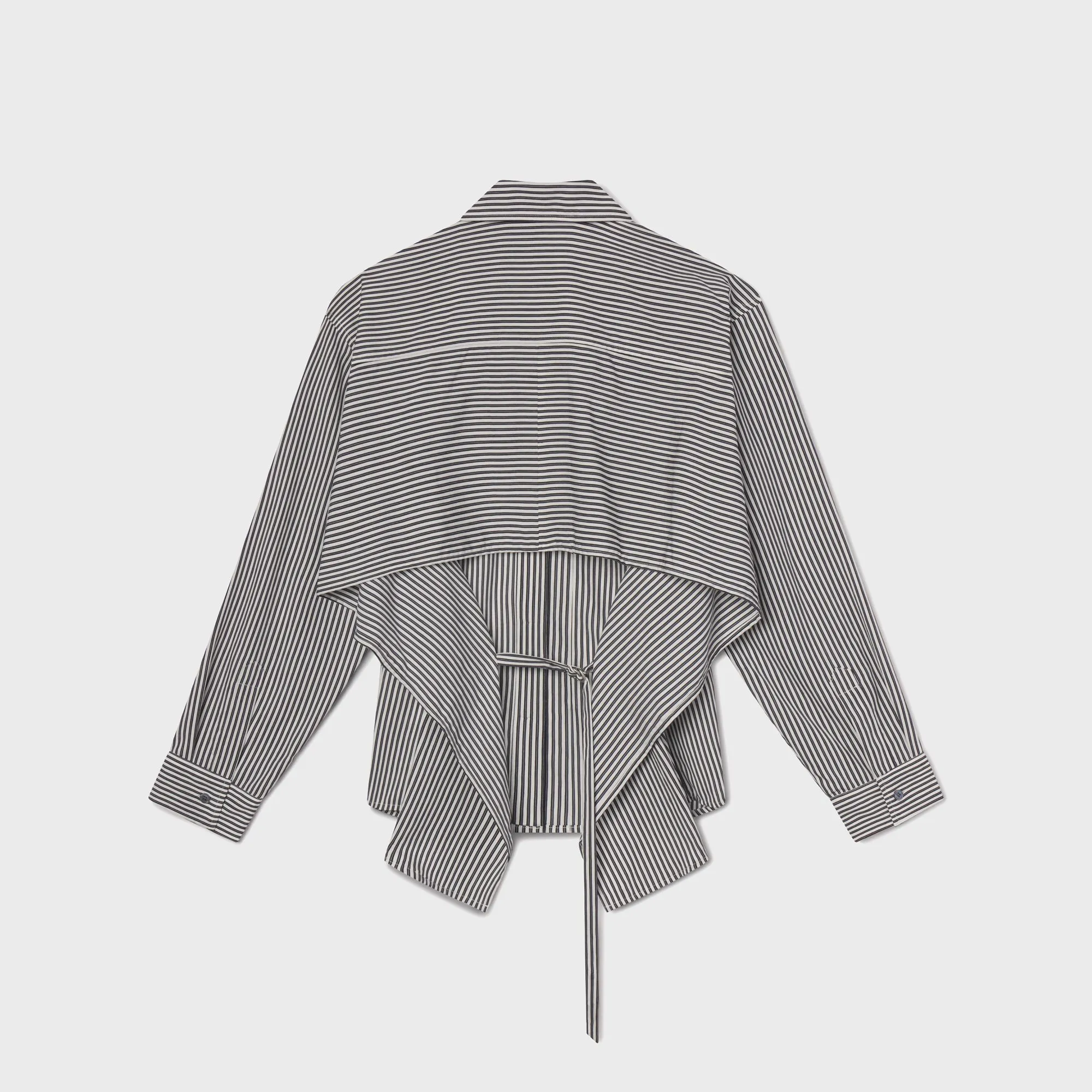 Agolde Theo Shirt - Solene Stripe sold by Kith product image thumbnail 2