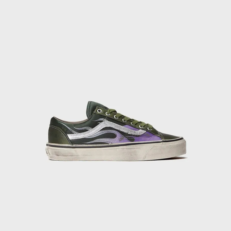 VANS Premium Old Skool 36 - Archive Flame / Green made by Vans