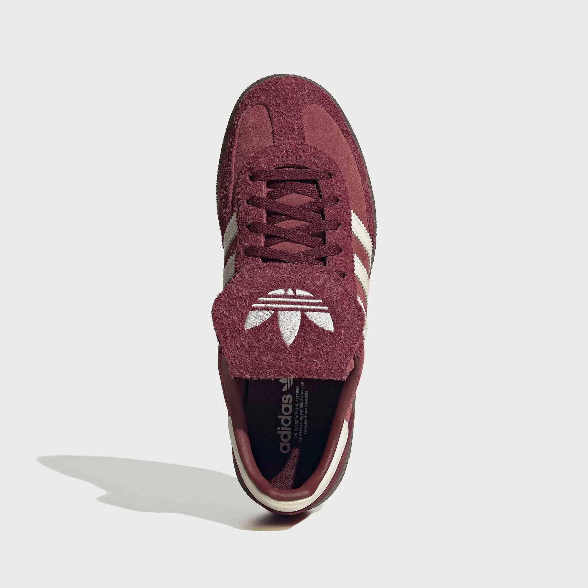 adidas WMNS Handball Spezial - Shadow Red / Off White / Gum sold by Kith product image thumbnail 3