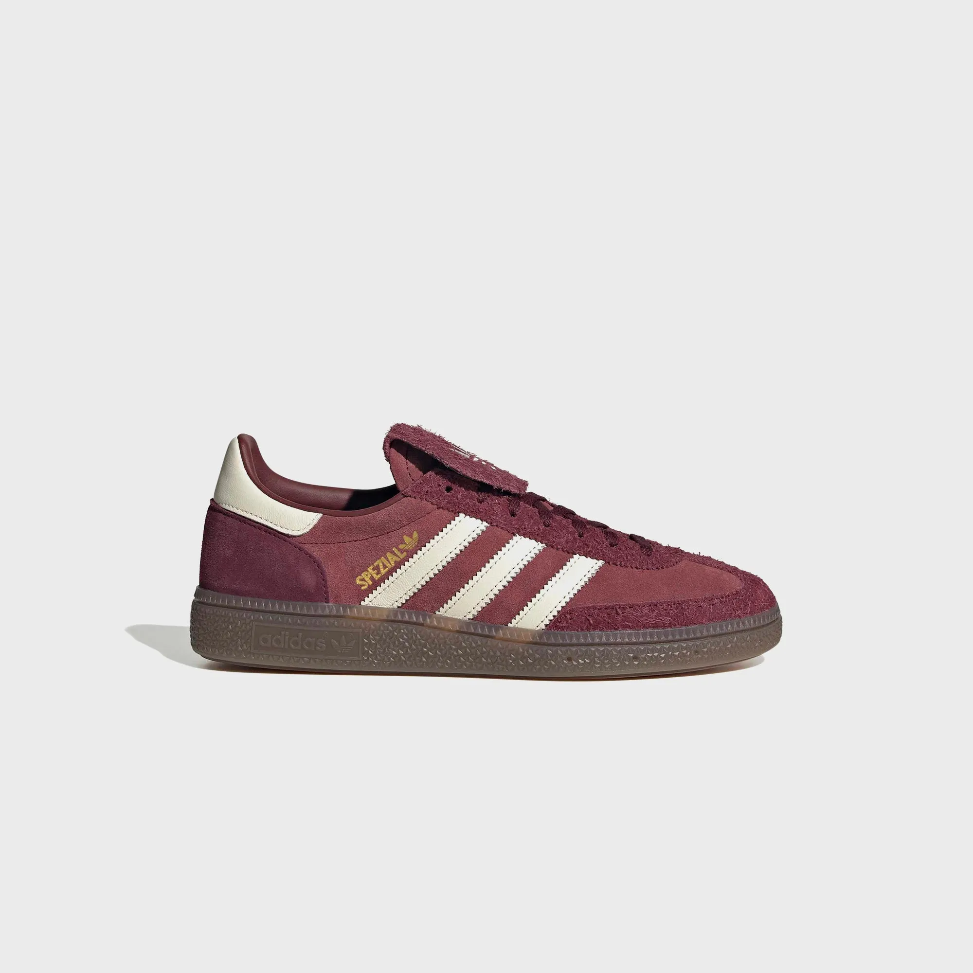 adidas WMNS Handball Spezial - Shadow Red / Off White / Gum sold by Kith