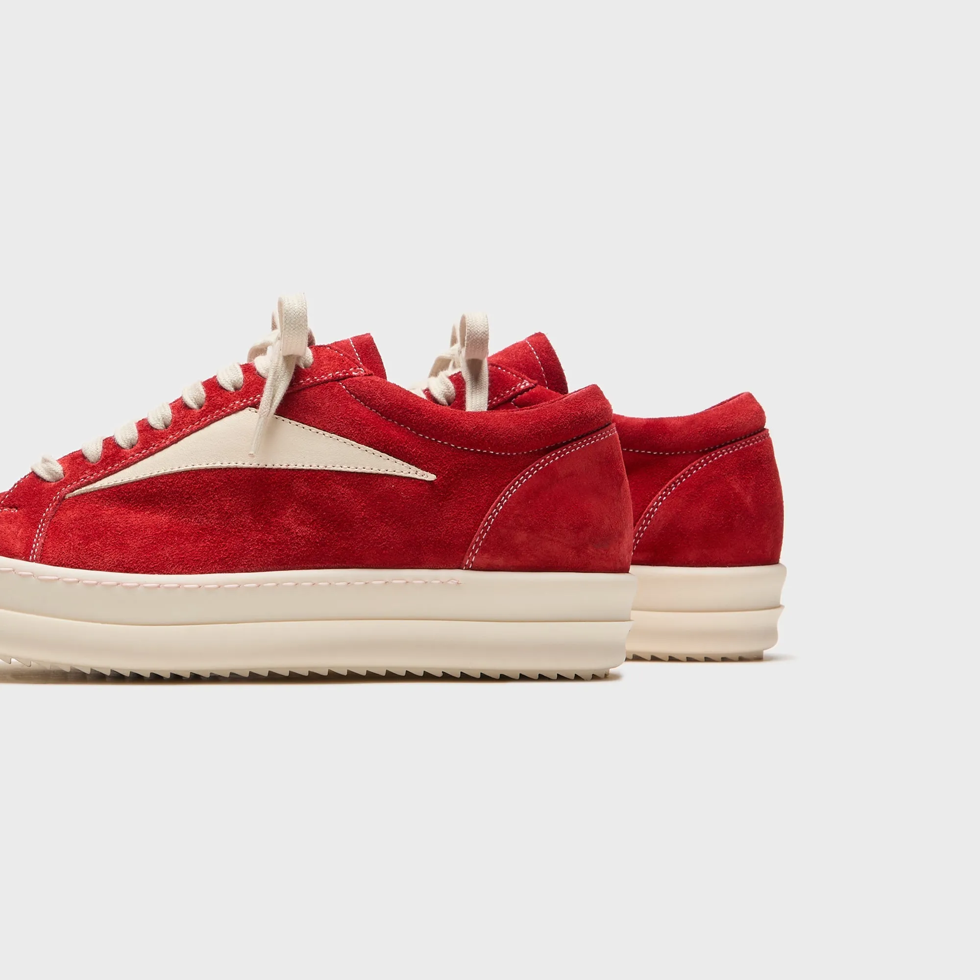 Rick Owens Vintage Sneaks - Carnelian / Milk sold by Kith product image thumbnail 3