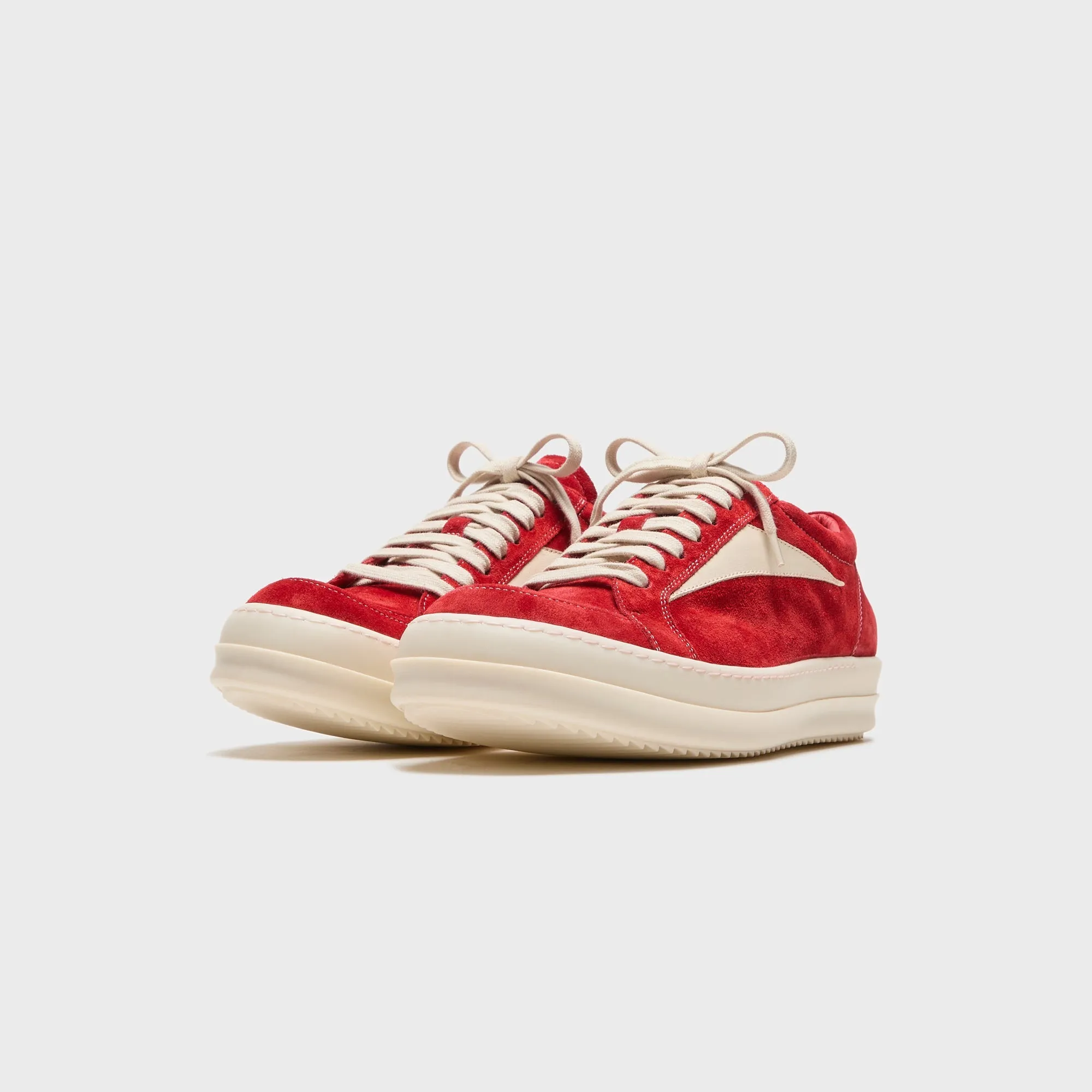 Rick Owens Vintage Sneaks - Carnelian / Milk sold by Kith product image thumbnail 2