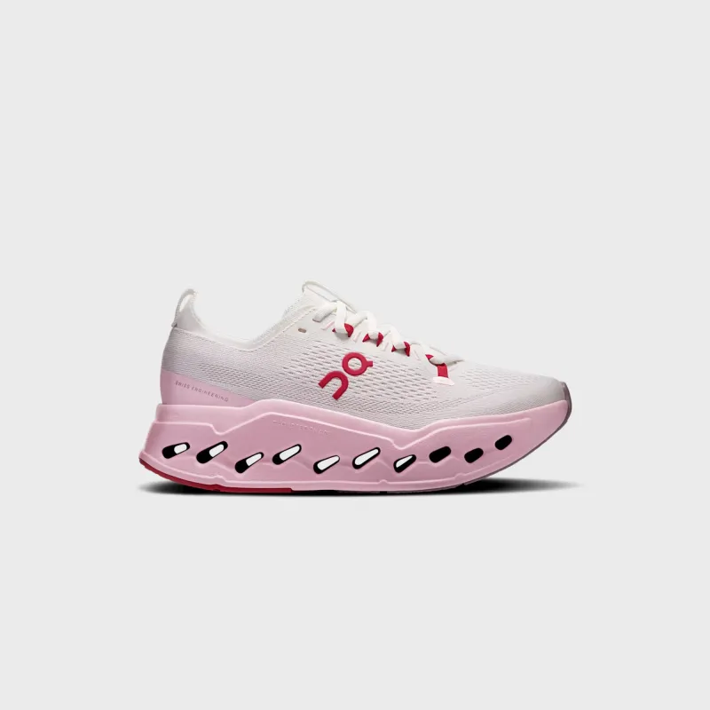 On Running WMNS Cloudsurfer Max - Ivory White / Light Pink made by On