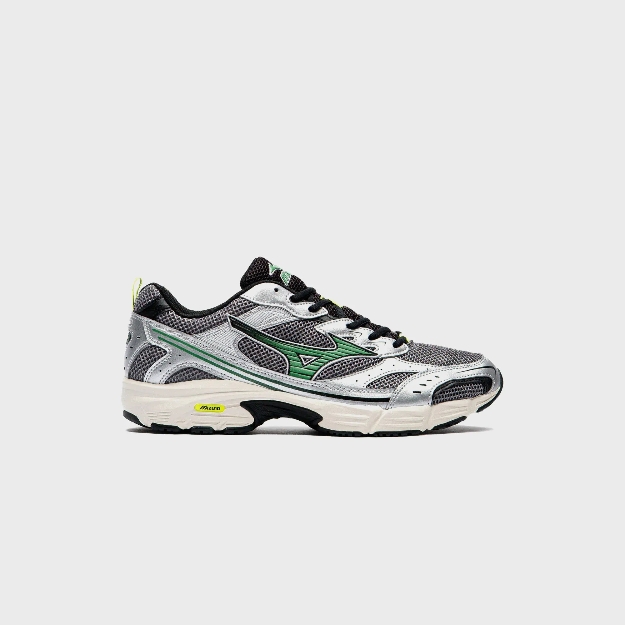 Mizuno MXR - Quiet Shade / Foliage Green / Silver sold by Kith