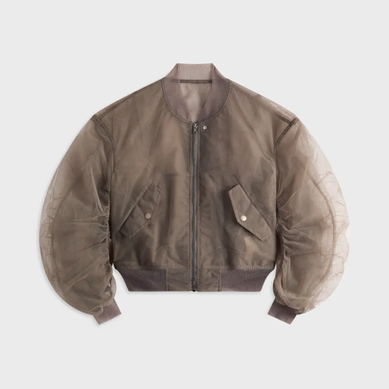 Rick Owens Secchia Flight Bomber Jacket - Dust made by Rick Owens