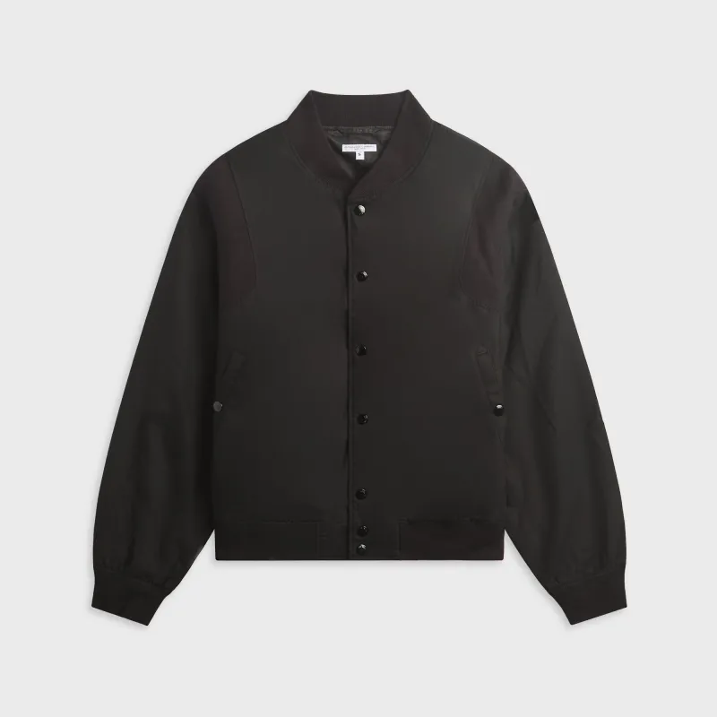 Engineered Garments Tropical Wool Referee Jacket - Black made by Engineered Garments