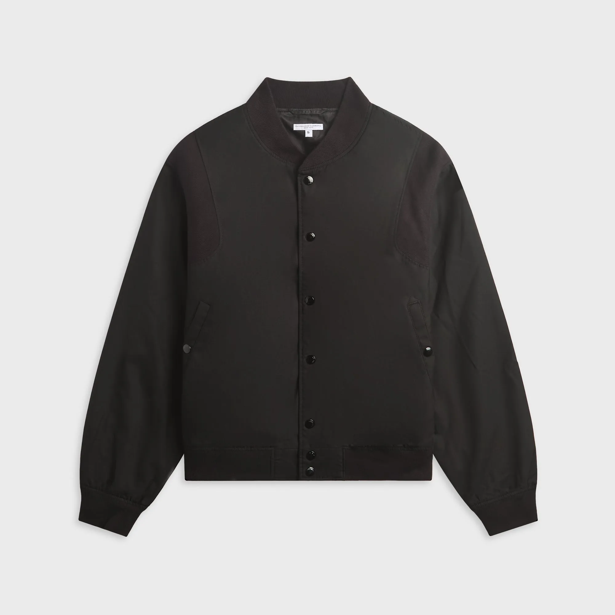 Engineered Garments Tropical Wool Referee Jacket - Black sold by Kith