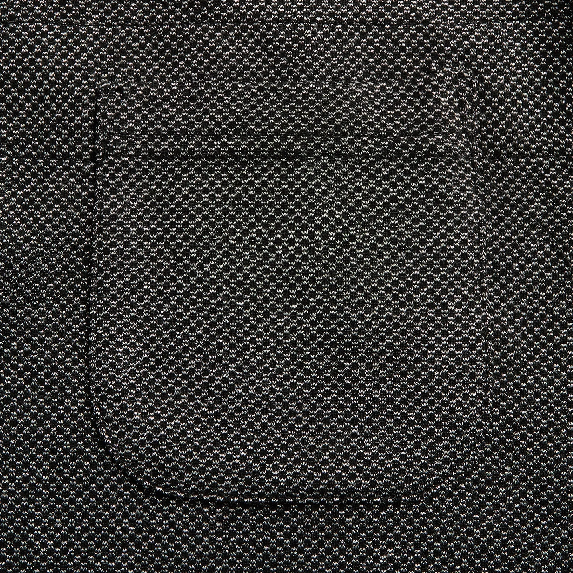 Engineered Garments Lurex Knit Jersey Polo Shirt - Black / Silver sold by Kith product image thumbnail 3