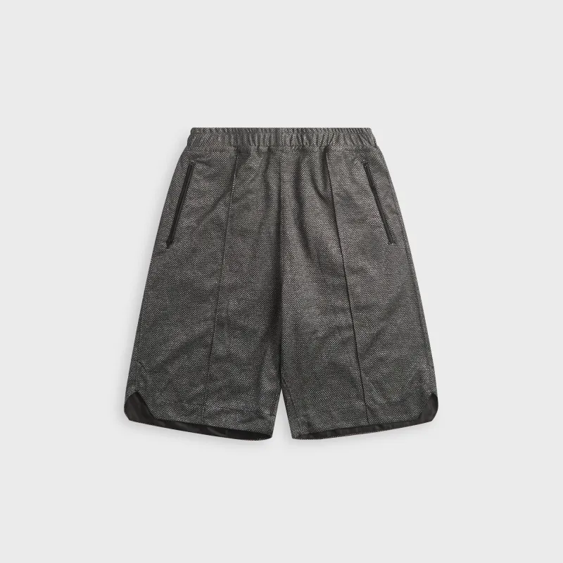 Engineered Garments Lurex Knit Jersey BB Short - Black / Silver made by Engineered Garments