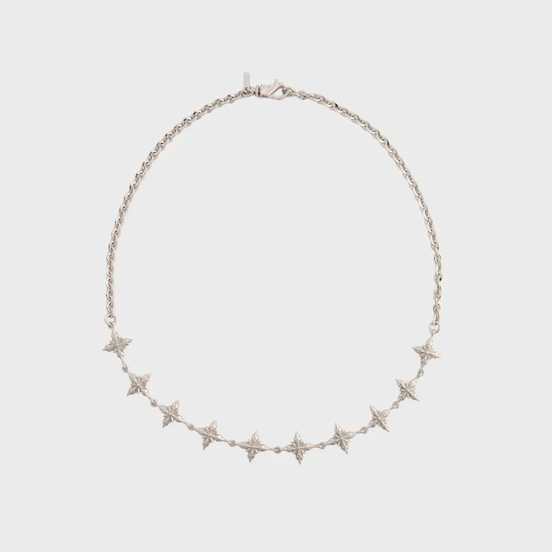 Emanuele Bicocchi Stella Ventis Chain Necklace - Silver made by Kith