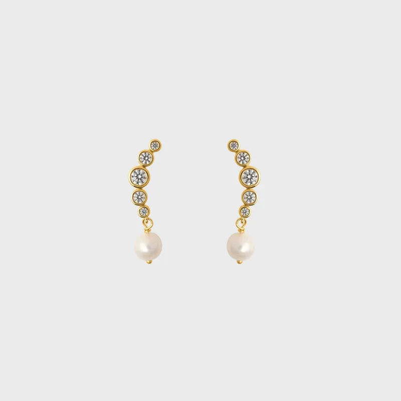 Eliou Elene Earring - Gold made by Kith
