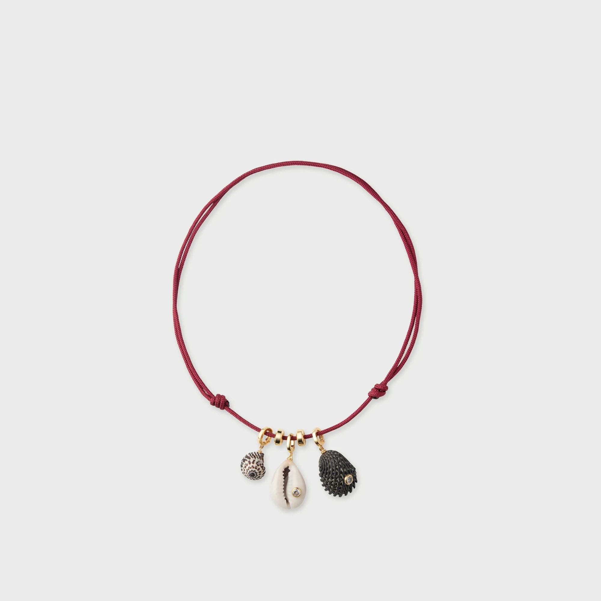 Eliou Drift Necklace - Burgundy sold by Kith